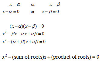 Roots of Quadratic Equation