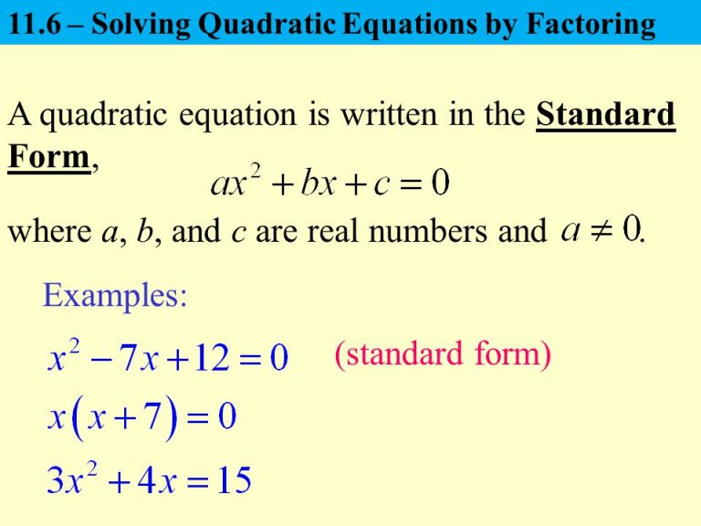 different-forms-of-quadratic-equation-with-examples